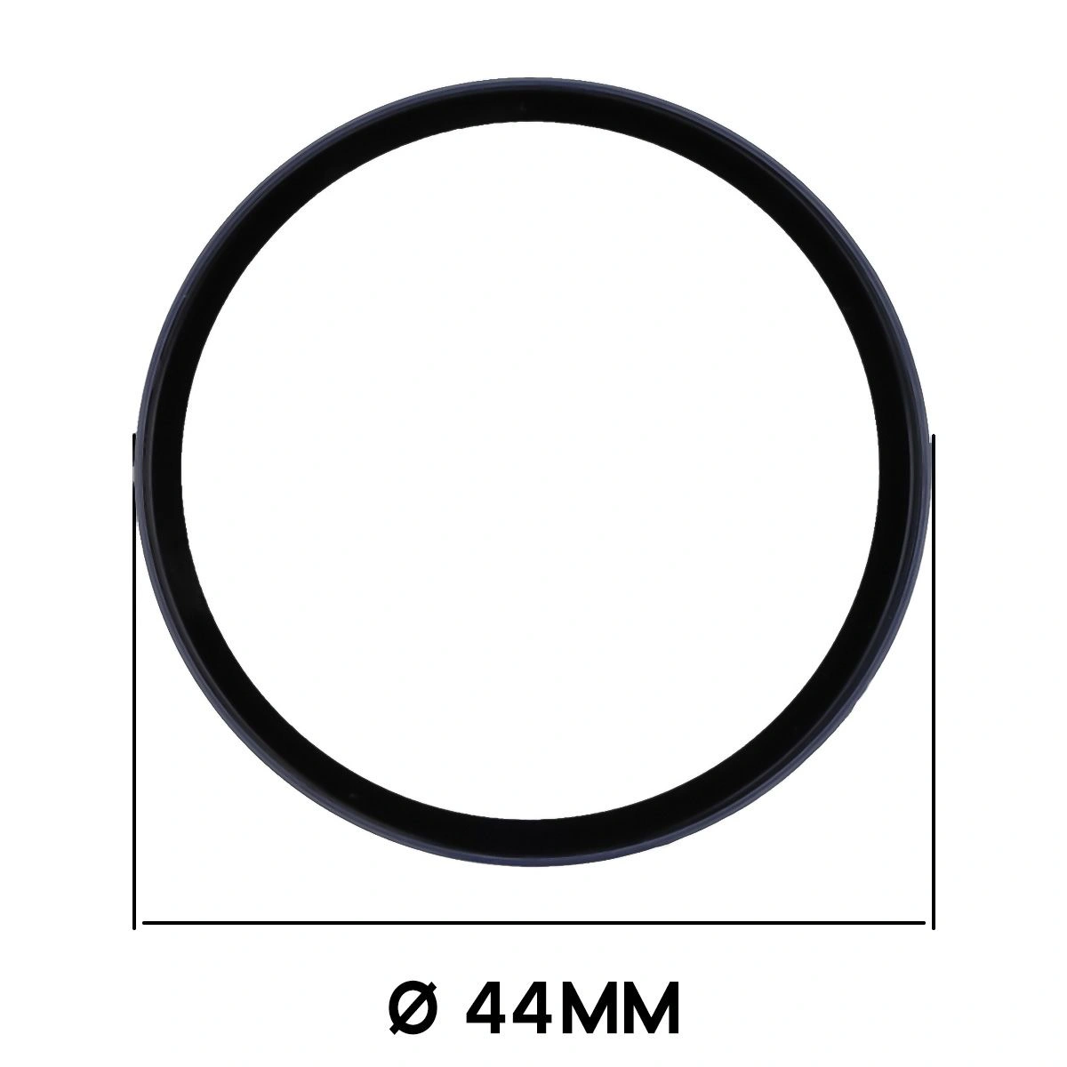 Wymiary etui Bizon Case Watch Adamo do Xiaomi Watch S4 41 mm